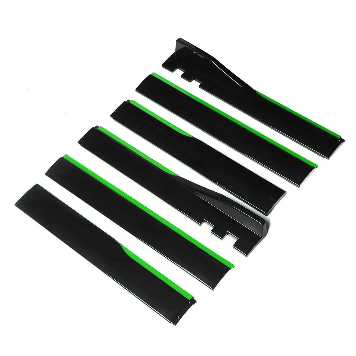 A3 2.2m Car Side Skirt Extensions Side Skirts Winglet Splitters Lip For AUDI A3 A4 A5 A6 A7 A7 A8 Q3 Q5 Q7 RS5 RS6 RS7 S3 S4 TT