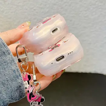 Populärt Disney-tecknat Musse Pigg och Mimmi Pigg i parstil hörlursfodral till Airpods 1.2.3.4.Pro2 med hänge, snyggt fodral 10 best sales Mickey airpods - №9