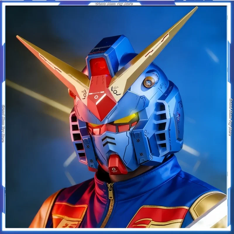 

New Yuanzu Rx78 Wearable Luminous Cosplay Helmet Action Figure Comic Exhibition Collectible Birthday Gift For Anime Collect