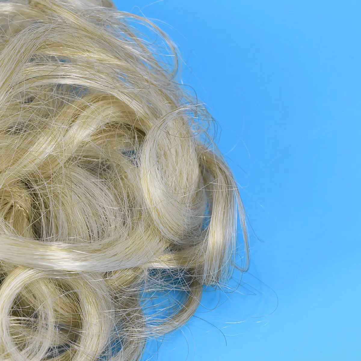 

Elastic Wave Curly Hair Extension Bun Scrunchie Ladies Fashion Tail Synthetic Hairpieces Party Gathering Wear Durable