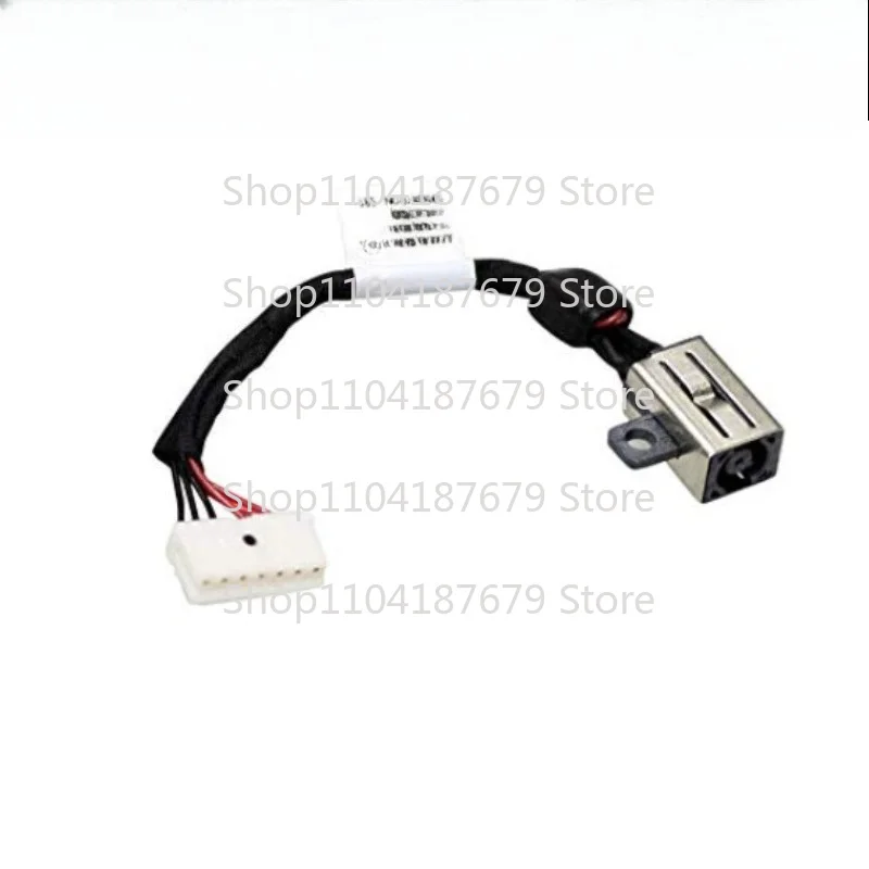 LLL  10pcs DC Power Jack Cable For Dell XPS 15 9550 9560 Precision M5510 M5520 P56F 064TM0 Notebook Charging Socket Replacement