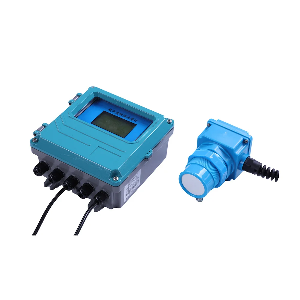 BOY-WF08-OCF 2 Meter Range Digital open channel ultrasonic flowmeter Water Flow Meter ultrasonic open channel