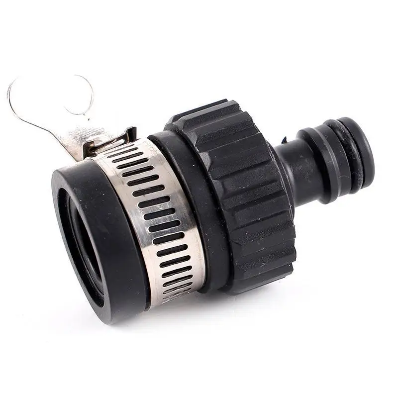 2pcs Durable Universal Water Faucet Adapter Plastic Hose Quick Connect Fitting For Car Wash Garden Irrigation