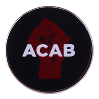 1312 ACAB All Cops Are Bastards Enamel Pin Badge Backpack Decoration Jewelry