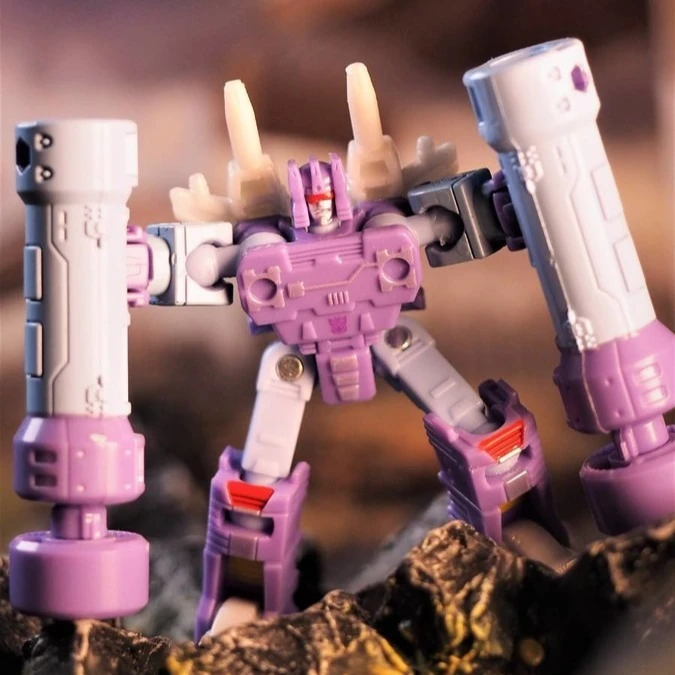 In Voorraad Originele Hasbro Transformers SS Serie Cr Klasse Rumble Blue Anime Action Figure Speelgoed Pop Collectie Model Hobby Geschenken