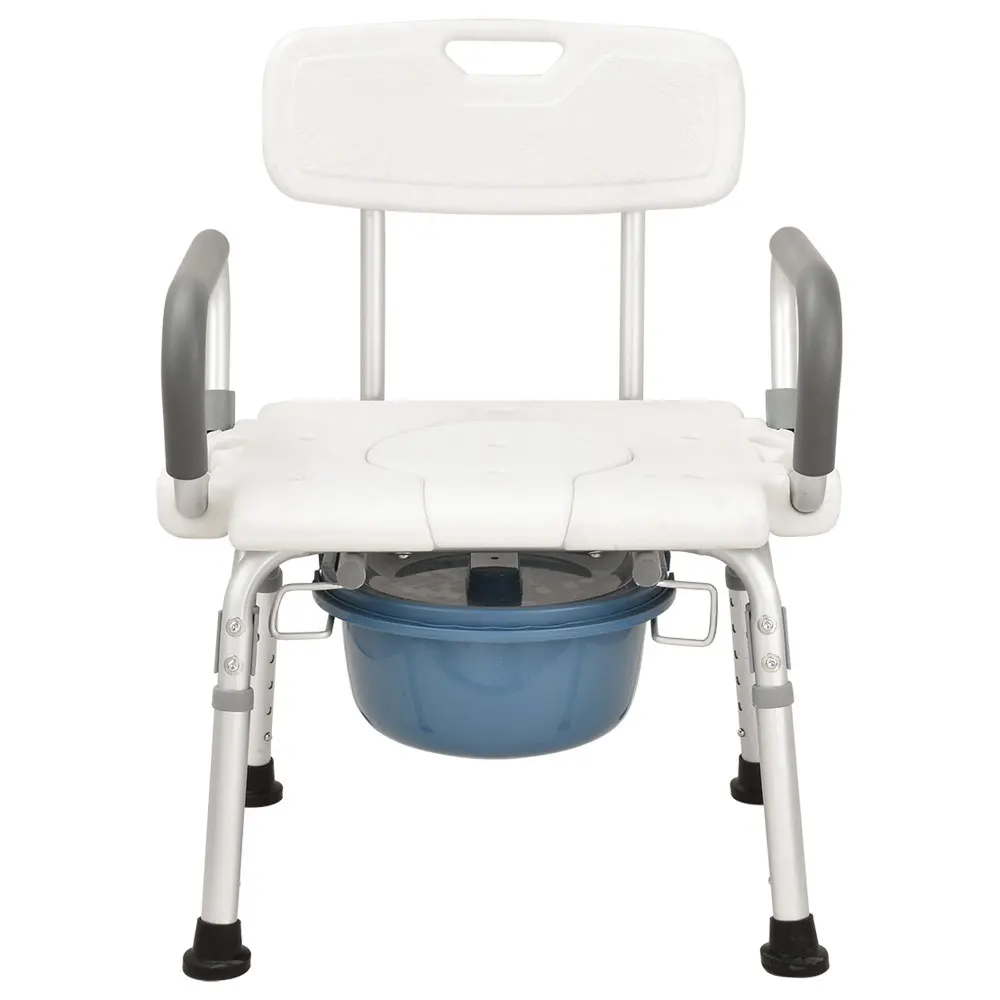 

Nice Bathroom Chair For Senior Adult Armrest Activity Bath Chair For Disabled With Bedpan