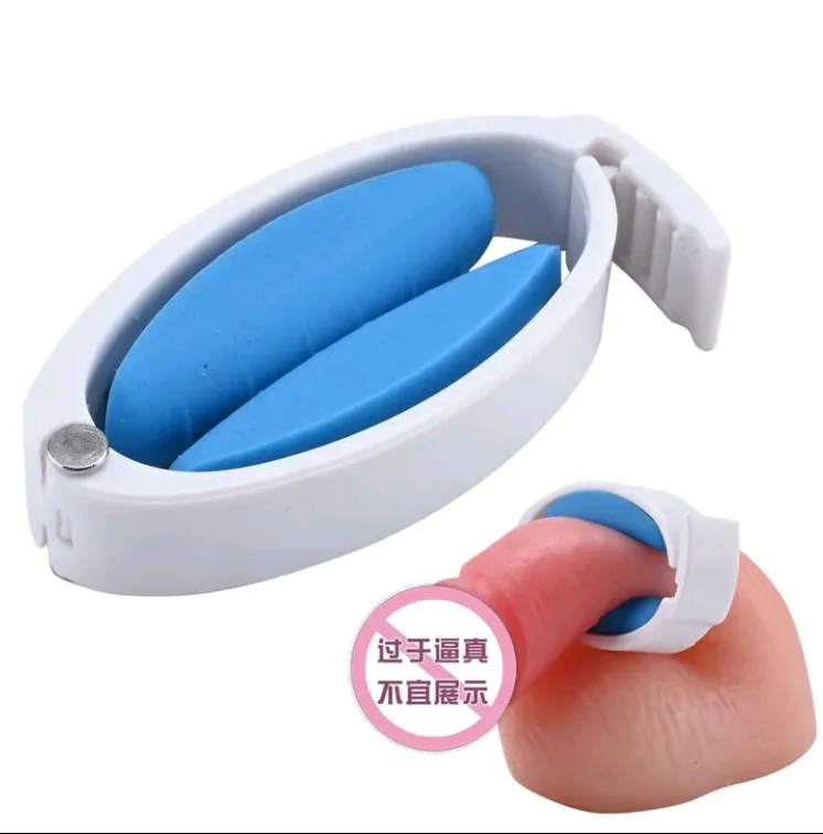 Male\'s Urinary Incontinence Clamp Prevent Leakage Adjust Pressure Soft Silicone Incontinence Clip