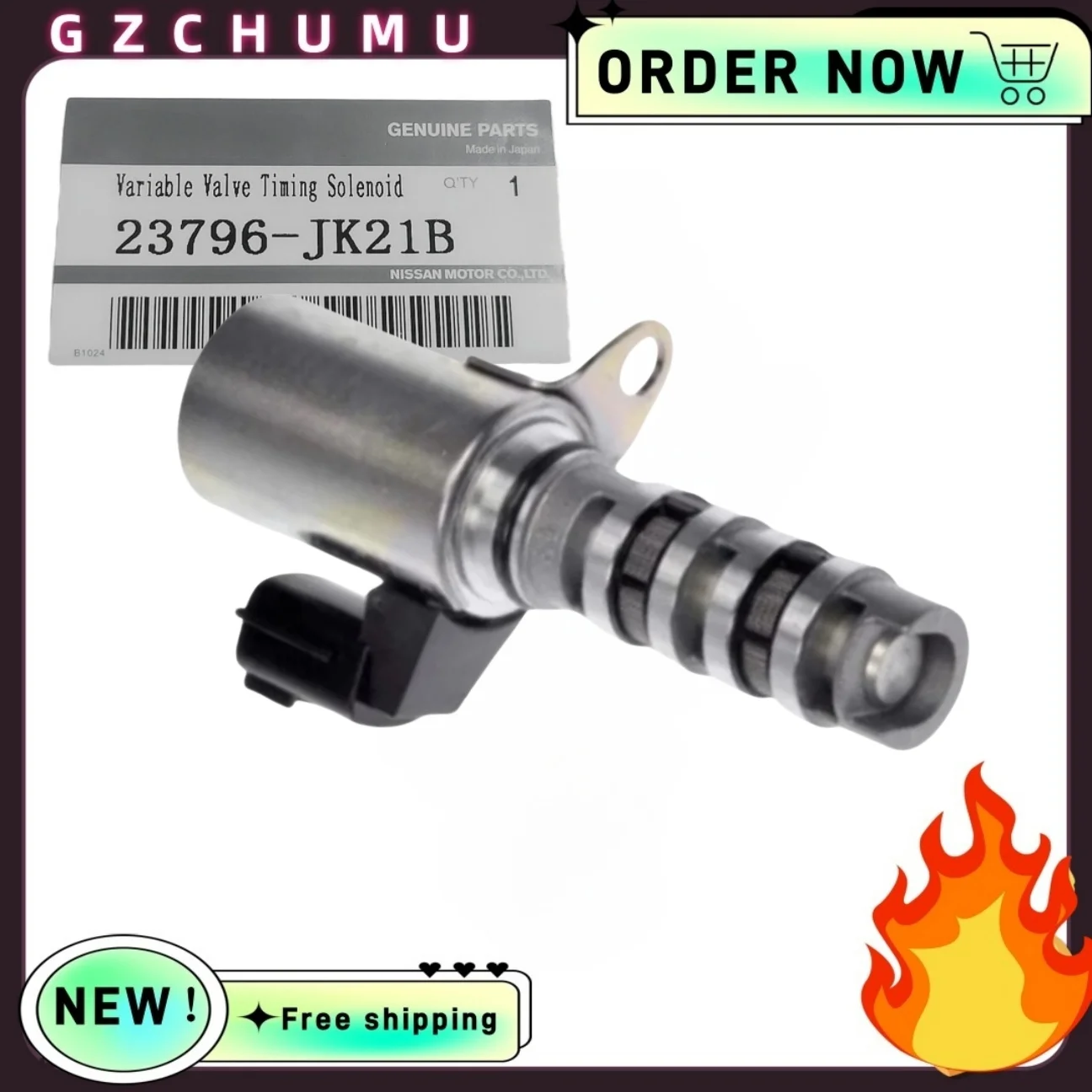 

Variable Valve Timing Solenoid 23796-JK21B For 09-13 Infiniti Fx50 M56 Qx56 5.0L 23796JK25B 23796-JK25B 23796-JK21B