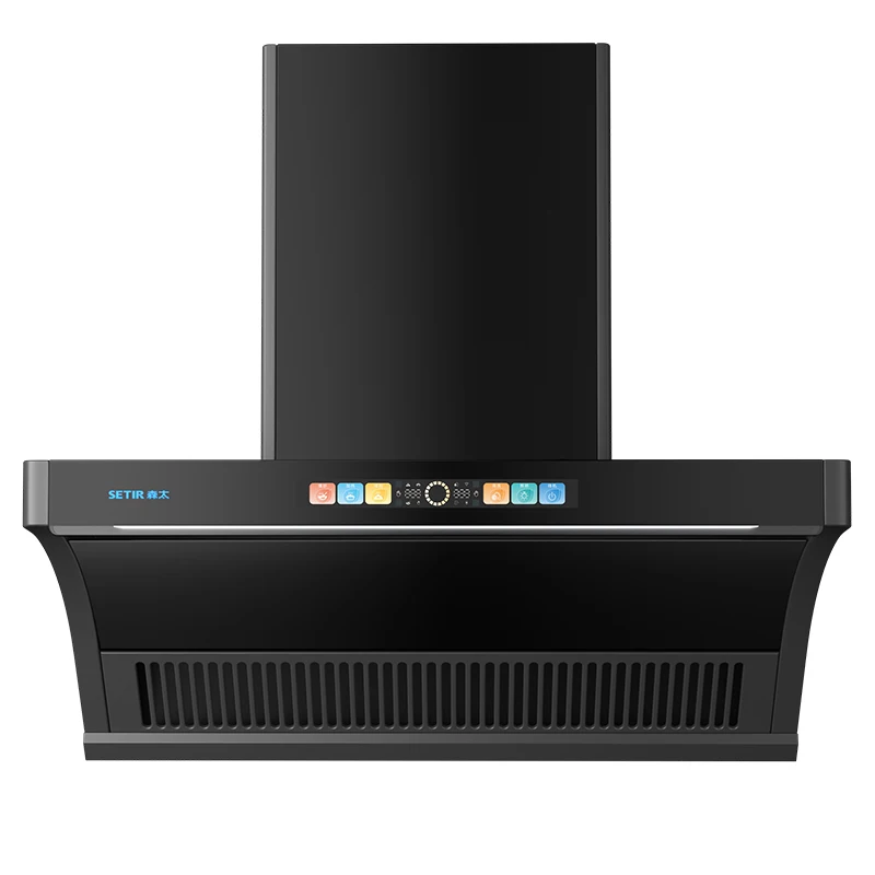 B952 شفاط المطبخ التجاري معدات المطبخ شفاط المطبخ من الفولاذ المقاوم للصدأ 1300pa درجة فصل الزيت 92%