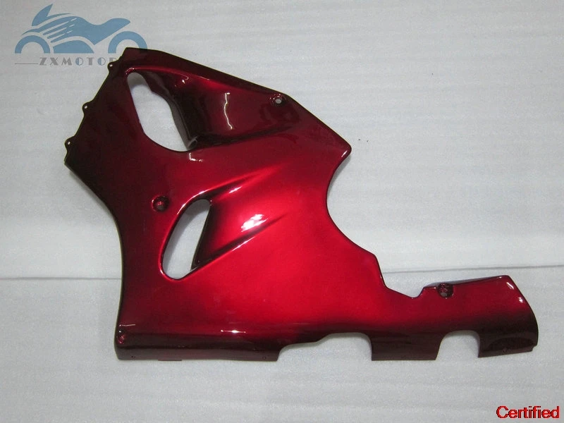 Hot sale motorcycle fairing kits for Kawasaki Ninja ZX7R 1996 1997 2002 2003 ABS plastic fairings kit ZX 7R 96-03 dark red parts view 5