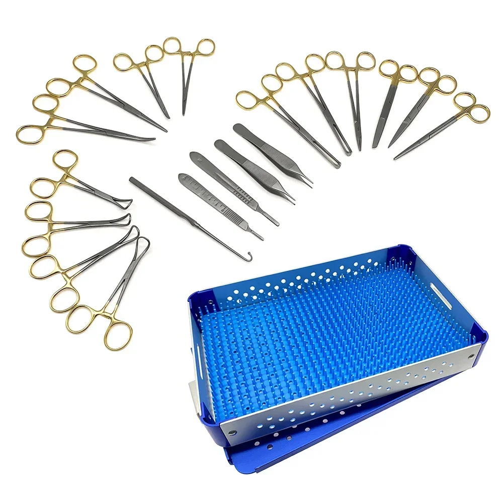 Soft Tissue Surgical Instruments Kit Pet Orthopedic surgical instruments 1Set