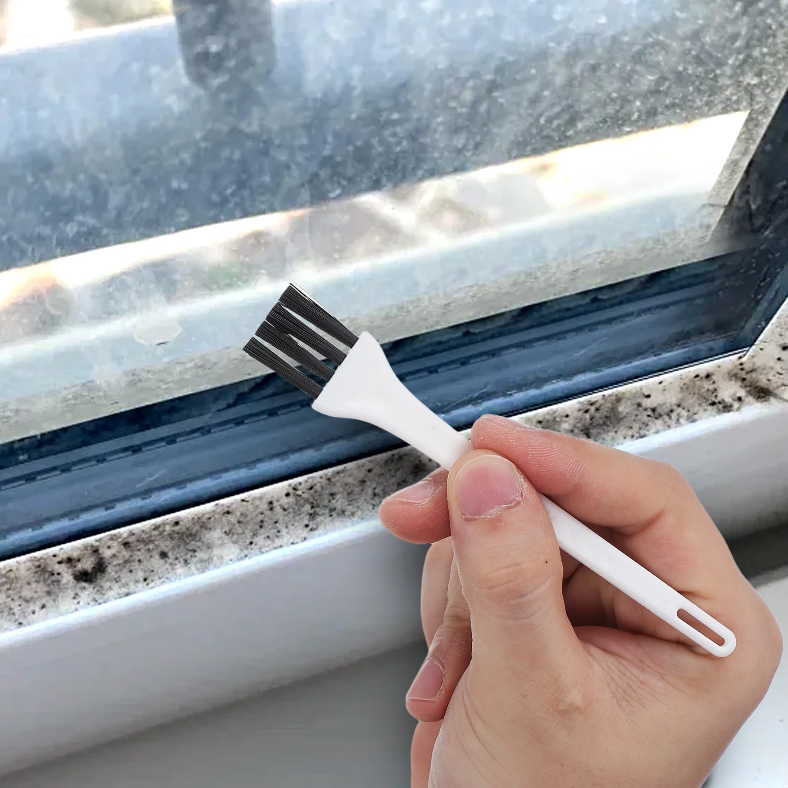 

8pcs Cleaning Brush Nylon Bristles For Coffee Grinder Espresso Machine Keyboard Corn Bottle Small Versatile Efficient