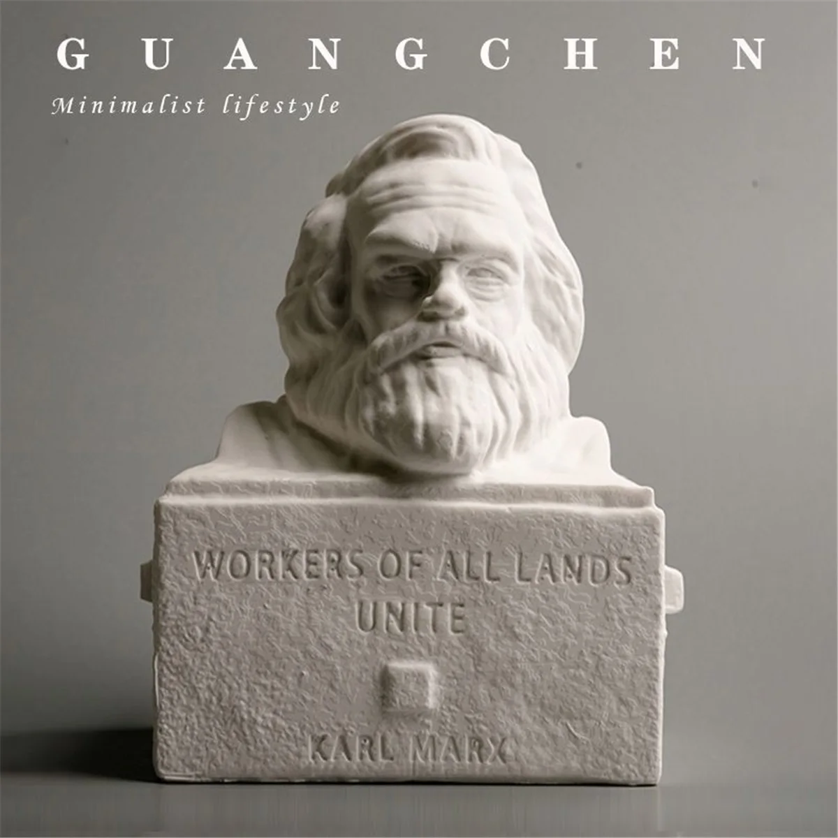 Mao Zedong, Lenin, Engels, Stalin, Marx sculpture, plaster, bookcase, desktop decoration ornaments