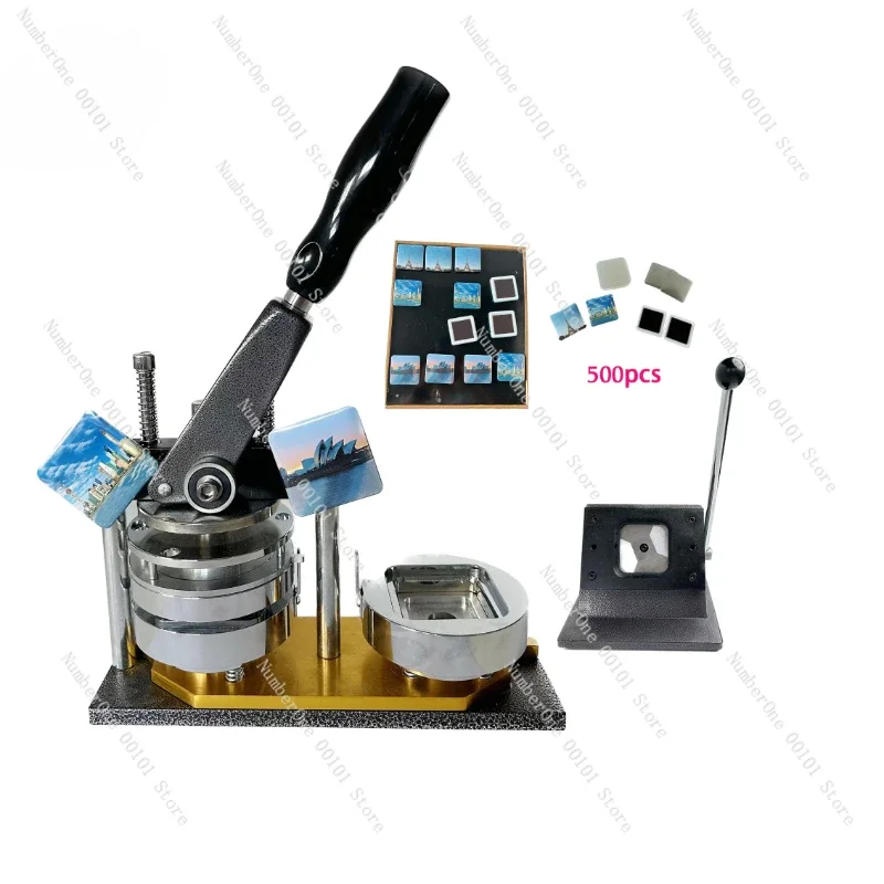 

machine and Square 2*2 inch Cutting machine and 100 sets of materials