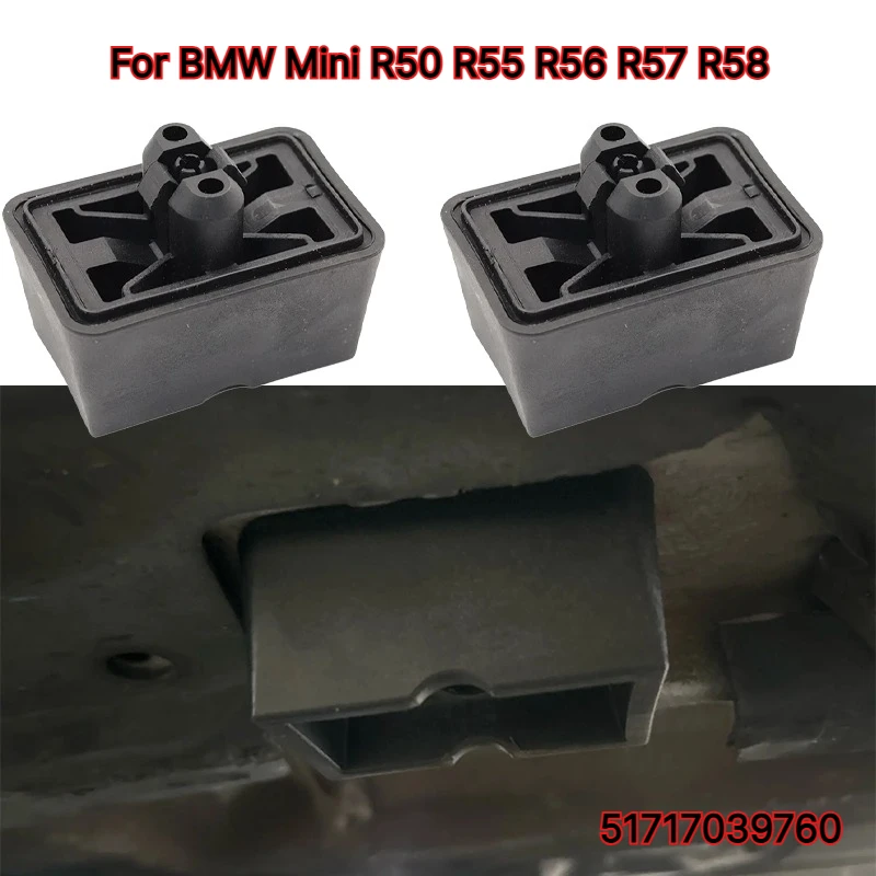 1/2/4PCS Jack Point Lift Pad 51717039760 Lifting Support Block For BMW Mini R50 R55 R56 R57 R58 Exterior Accessories