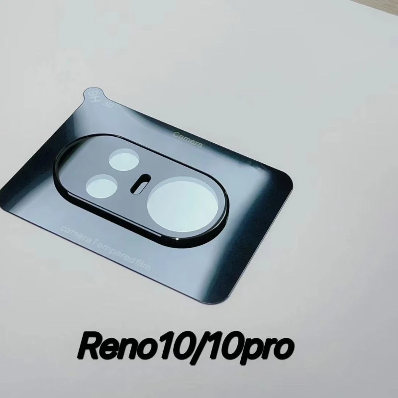 3D Camera Lens Cover Case For OPPO Reno 10 Pro Plus Back Tempered Glass Camera Protector For Reno10 10Pro Global Lens Ring Film