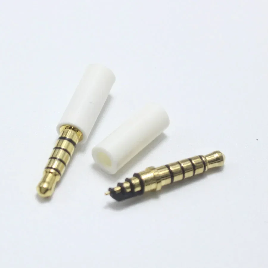 Enchufe de Audio 3.5mm Mono Estéreo 2 3 4 5 polos Adaptador de Conector Jack para Teléfonos Móviles MP3 MP4 MP5 Ipad etc 6