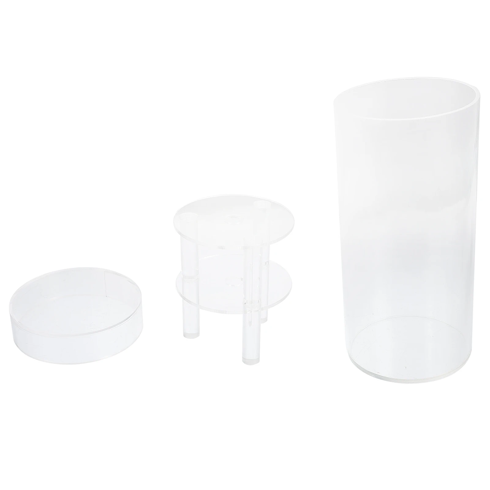 

1pc Acrylic Flower Transparent Storage Acrylic Flower Box Pot for Fresh Flowers Bouquets Decor Romantic Wedding Favor Gift