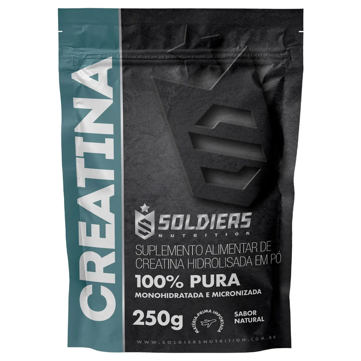 Imported Creatine Monohydrate 250g-Pure 100%-Soldiers Nutrition