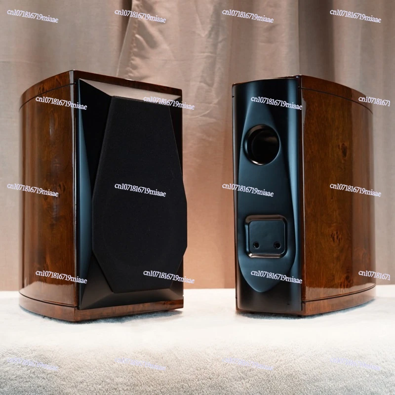 6.5 inch 8 inch waist drum speaker solid wood drum waist radian audio empty box bevel piano paint highlight