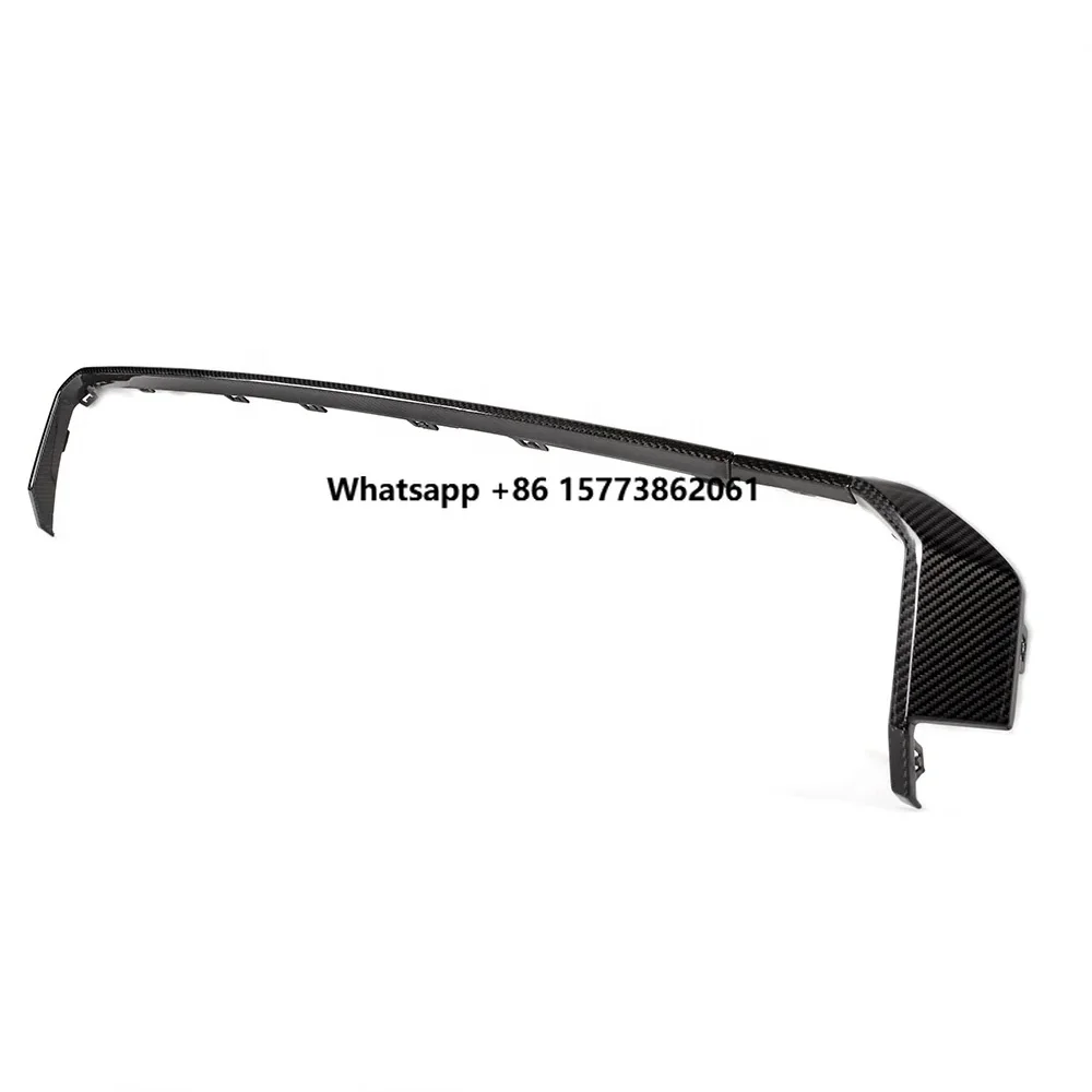 OEM Dry Carbon Fiber Rear Diffuser Top Cover Trim Set Luxury Style Bumper for G80/G81 M3 & G82/G83 M4 Cars