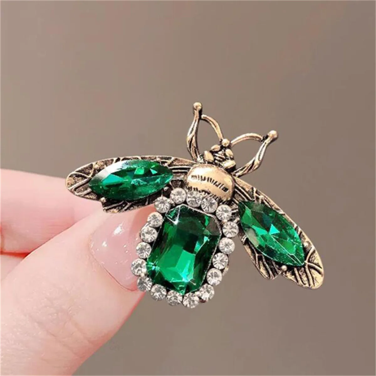 Kristall Kleine Biene Broschen Für Frauen Exquisite Vintage Strass Insekt Biene Anstecknadeln Tier Abzeichen Vielseitig Schmuck Geschenk – Detail 36