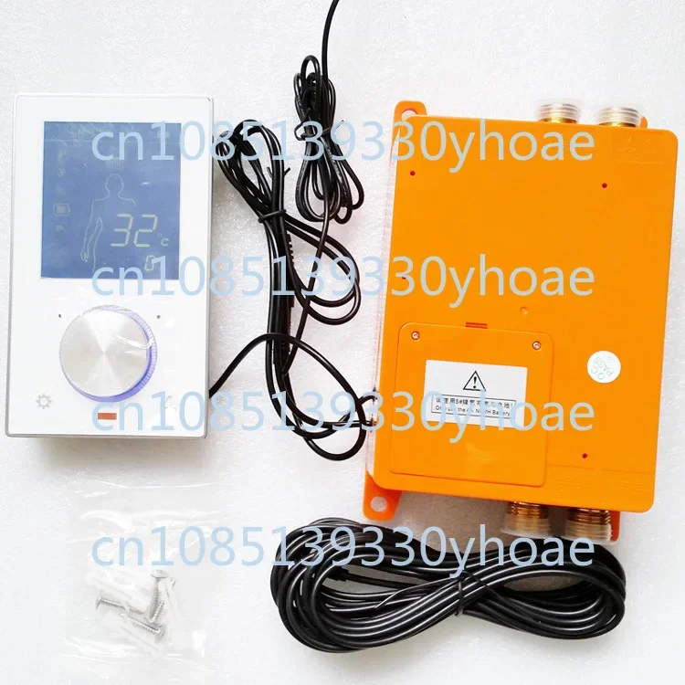 Thermostatic rain shower controller, key knob temperature flow shower control board