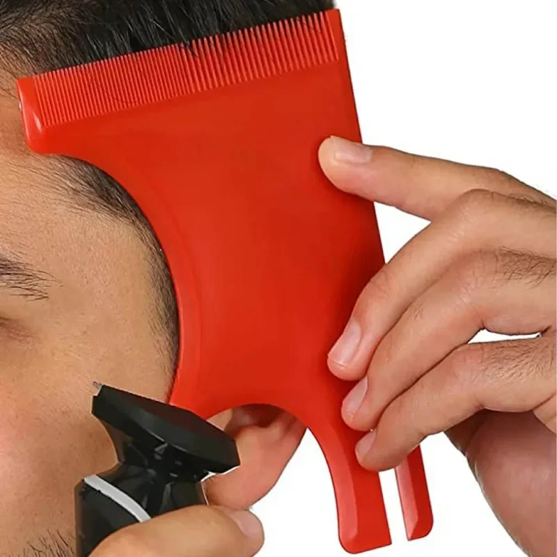 Multi-Curve Hairline Stencil for Beard Styling