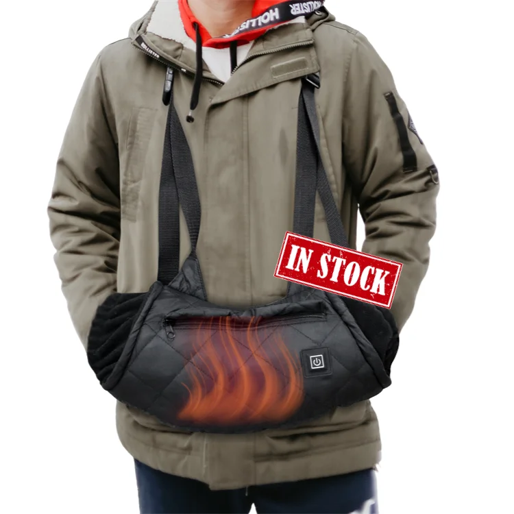

Mydays Tech 2025 Winter Waterproof Graphene Electric Rechargeable Heated Gloves Hand Warmer Muff Heating Pouch With Straps