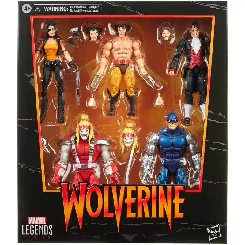 

Hasbro Wolverine VS Red Omega Cyborg Calisto Phantom Master 6-inch 5-person Set