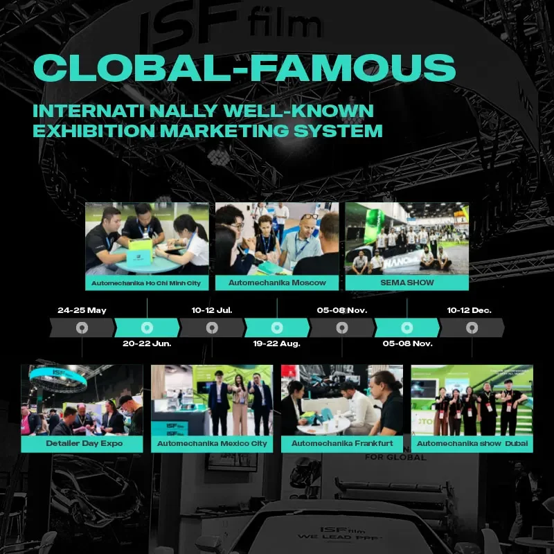 2025 ISF Self Healing Car TPU PPF Film 8.3mil Clear Car Paint Protection with 5 Year Warranty Body Anti-Scratch Function