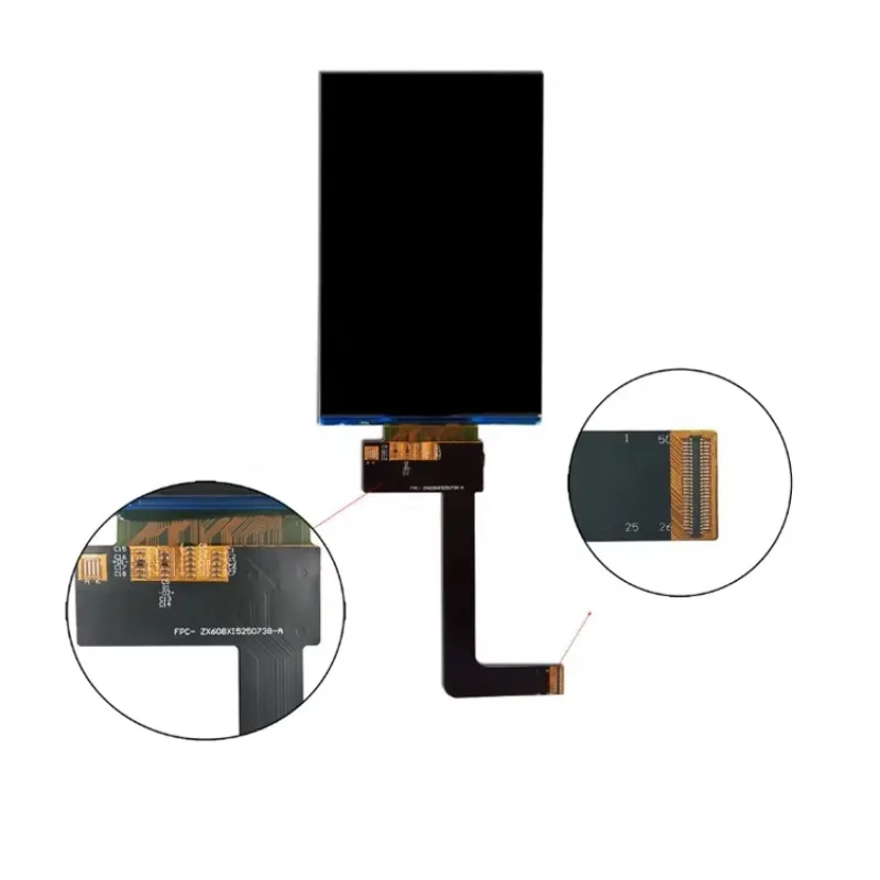 Original 6.08 Inch 6 Inch 1620*2560 2k Monochrome Lcd Display for DIY 3D Printer