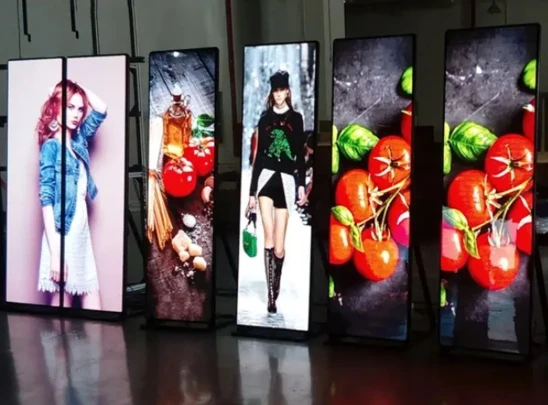 لوحة شاشة عرض LED متجر شاشة إعلانية تسويق ملصق إعلاني شاشة LED داخلية LED