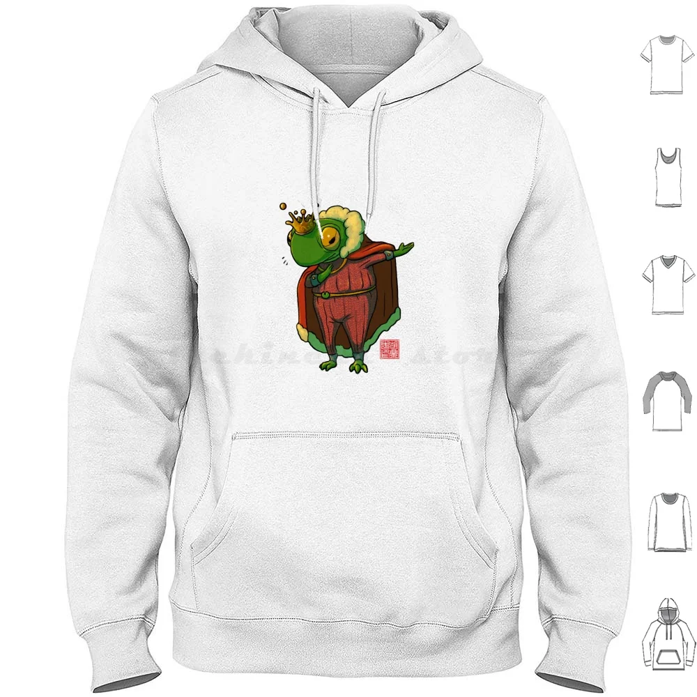 Shy Frog Prince Hoo…