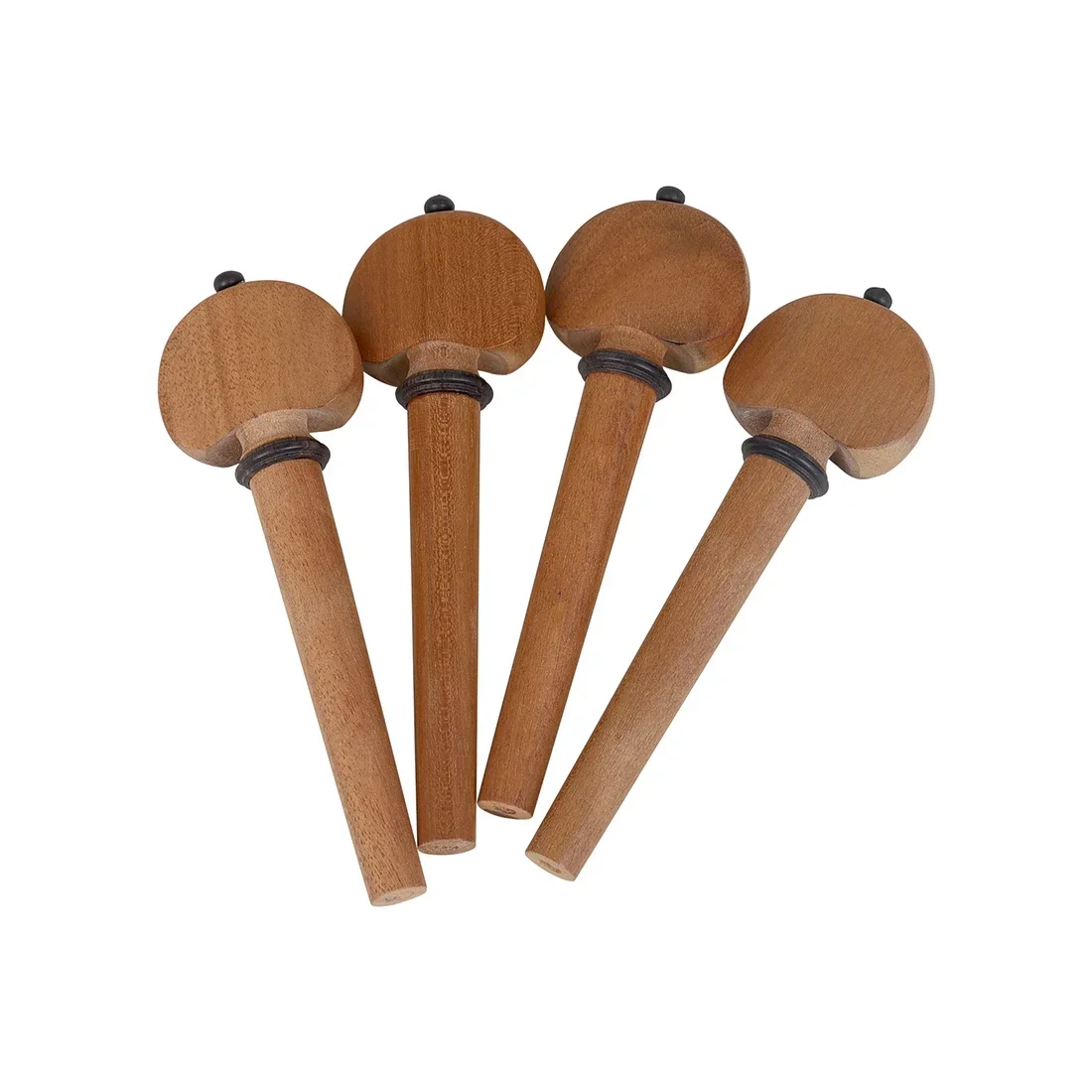 Cello String Shafts Suzuki‑Style Inlaid Ebony Tuning Pegs Hand‑Polished Enhanced Sensitivity Professional Cello Instrument Parts