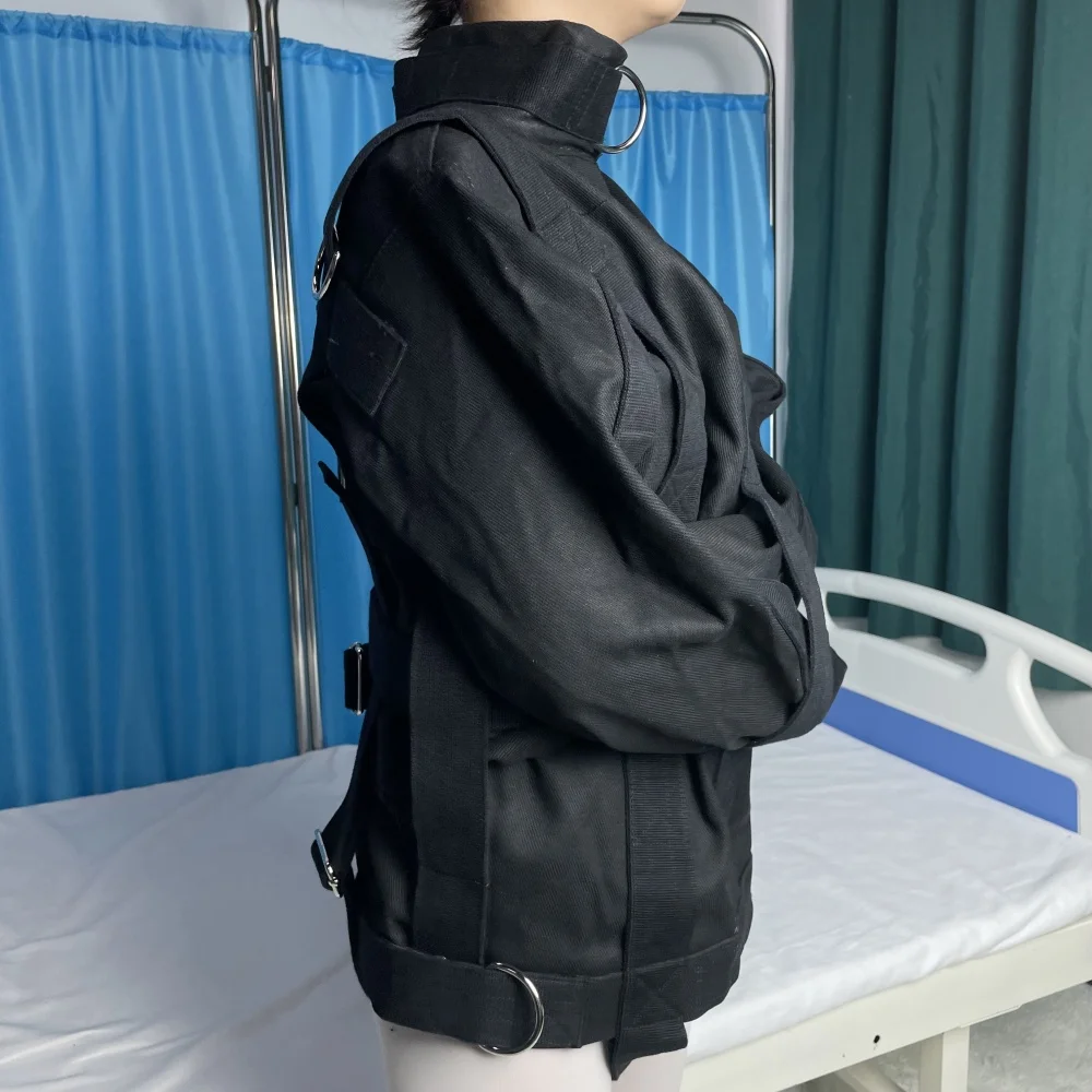 Restraint Jacket Medical Psychiatry Straightjacket Protection Belt Restraing Clothing for Hospital Patients