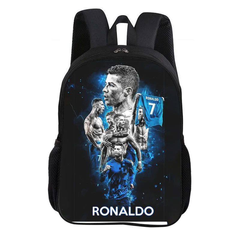 Ronaldo Schoolrugzak CR Voetbalsterrenrugzak Kinderboekentas Knapzak Mode Schooltas Voetbal Sportrugzak Kindercadeau