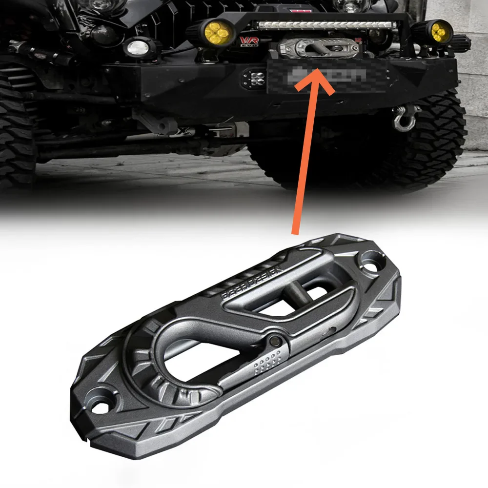 

Rope Guide Winch Control Cable Stainless Steel Silver 4.75T for All Jeep Wrangler Offroad 4x4 Car JL1236 LantSun