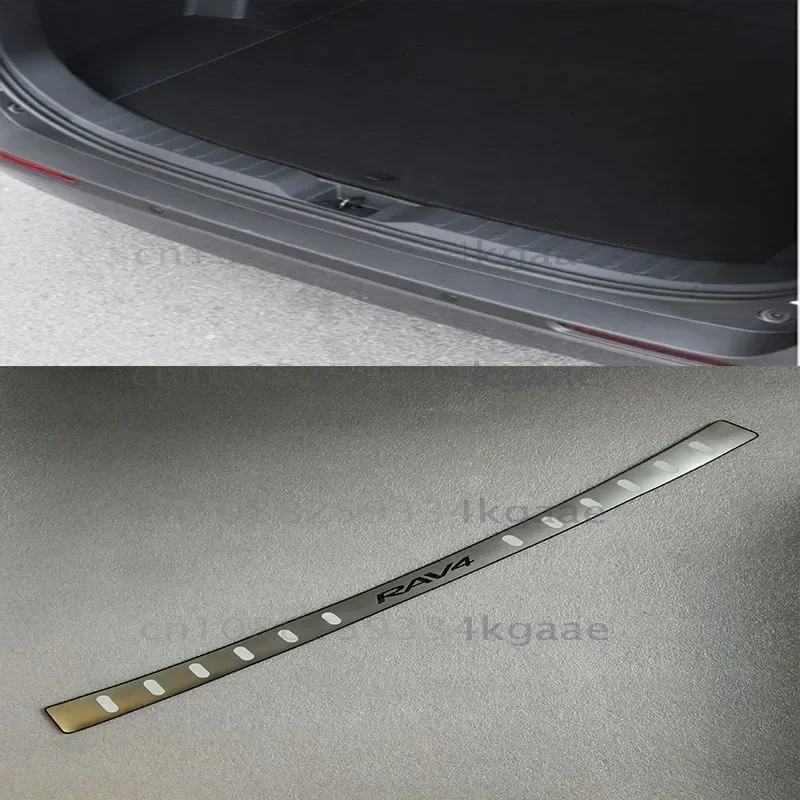 For RAV4 2019 2020 2021 2022 Rear Guard Board Modification Dedicated Trunk Threshold Strip Decorative Accessories