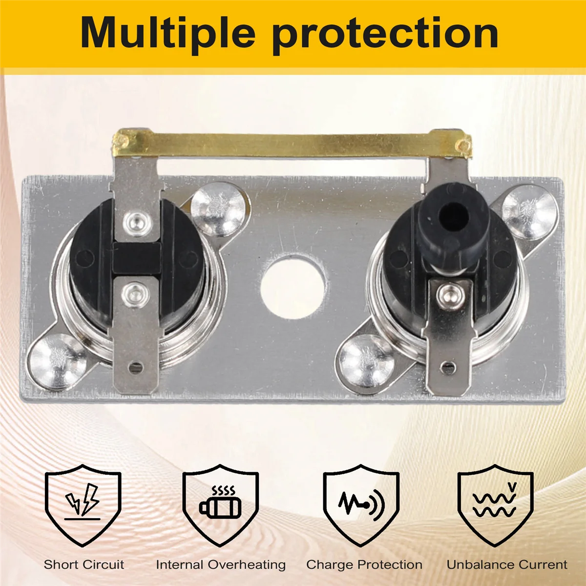 أ86I- 232306   مفتاح ترموستات للسخان الضواحي، ترموستات سخان المياه RV، 120 فولت T-Stat/Limi، أجزاء سخان المياه RV