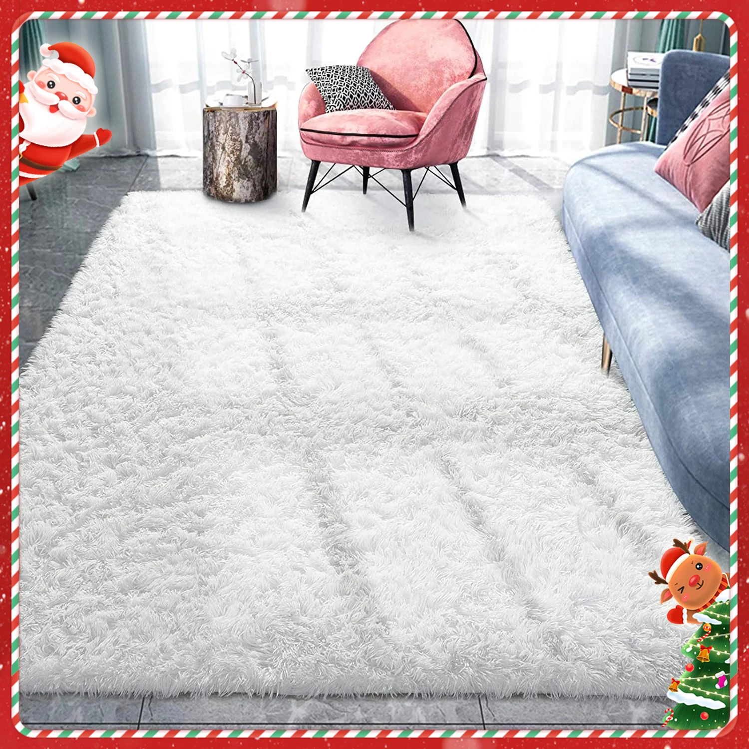 

Modern High Quality Large Area Carpet Plush Living Room Decorative Carpets sofa rug Thickened Bedroom rugs child play floor mats