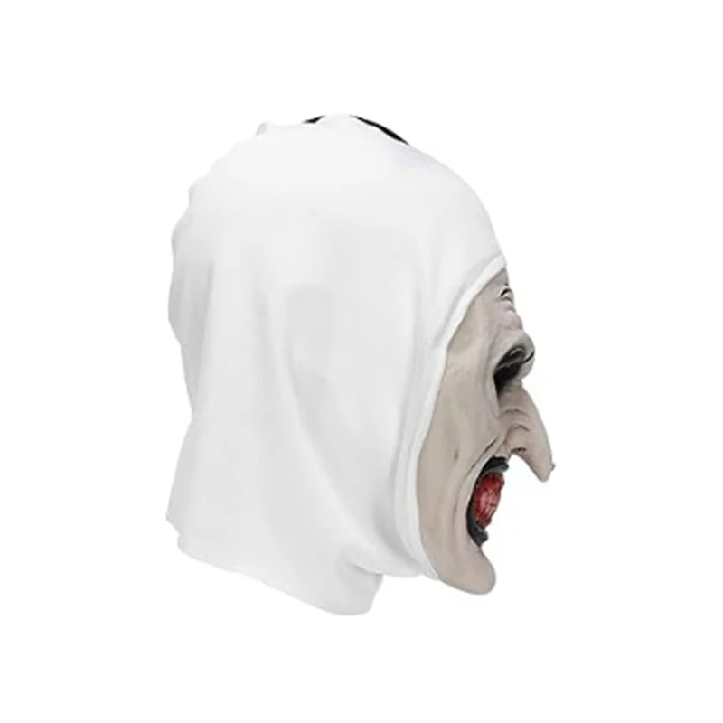

A47U Halloween Terrifier Mask Killer Clown Mask Scary Joker Costume Halloween Horror Creepy Mask for Adult Men Women