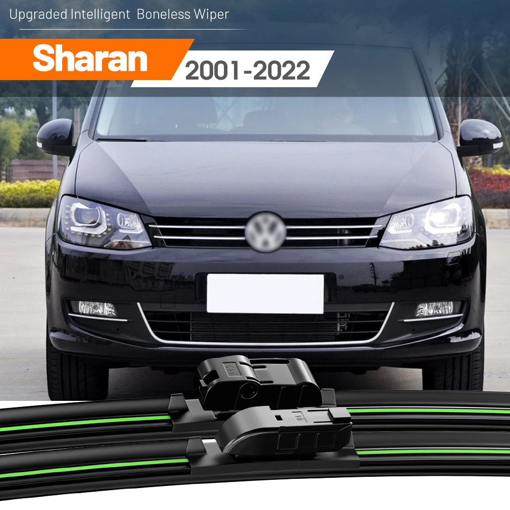 

2 шт. для VW Sharan 7M 7N 2001-2022 щетки стеклоочистителя переднего стекла 2003 2006 2007 2011 2012 2019 аксессуары для лобового стекла