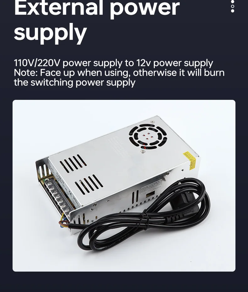 300Bar 12V PCP Compressor de ar 4500Psi Protable Compressor de alta pressão embutido 12V Power Auto-stop Rifle de mergulho