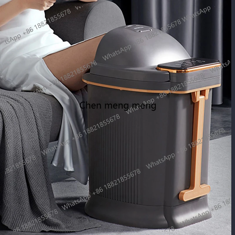 65cm Foldable Electric Foot Spa Massager Automatic Roller Fumigation Calf Feet Detox Machine Relieve Fatigue Home Use Durable