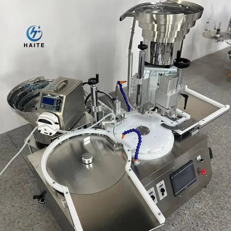 Automatic 5ml/5g Freeze-dried Powder Filling and Capping Machine for Vials Lyophilized Liquid Filling Crimping Technology Line