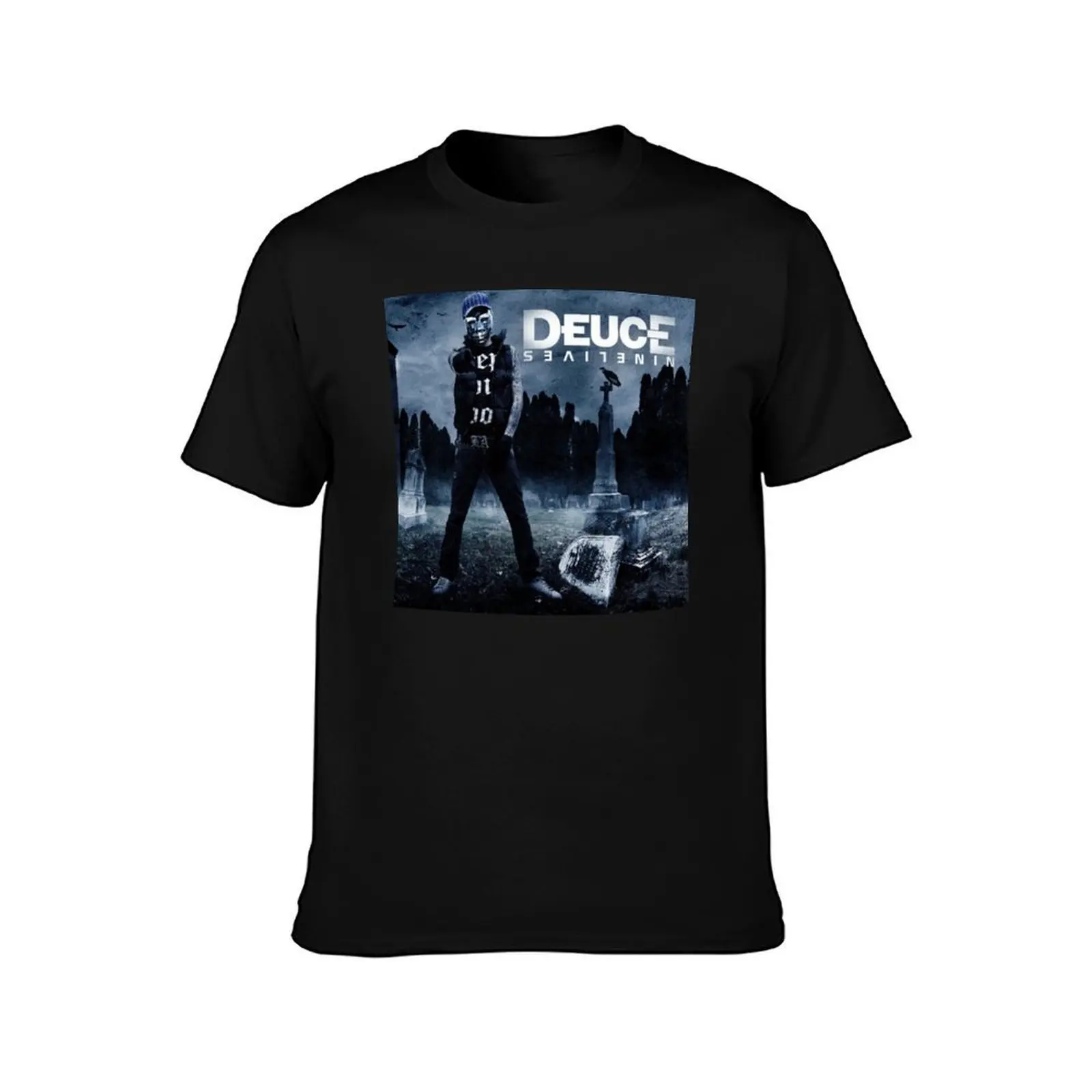 Deuce - Nine Lives T-Shirt Stain Resistant Casual Tee T-Shirt