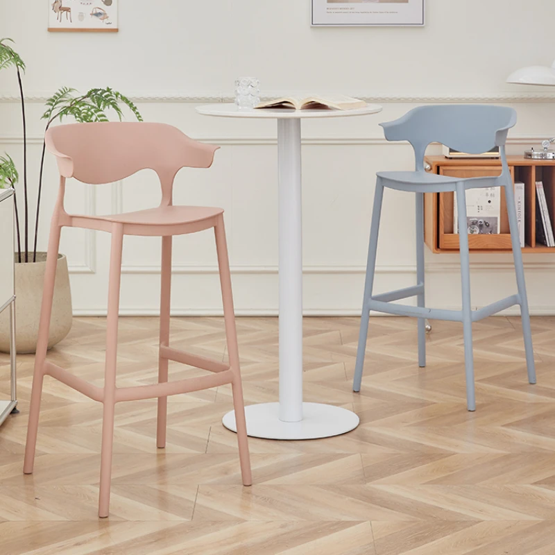 

outdoor Plastic Nordic Dining Chairs Feature Modern Minimalist Banquet Floor Dining Chairs Designer High Silla Home Furniture QQ