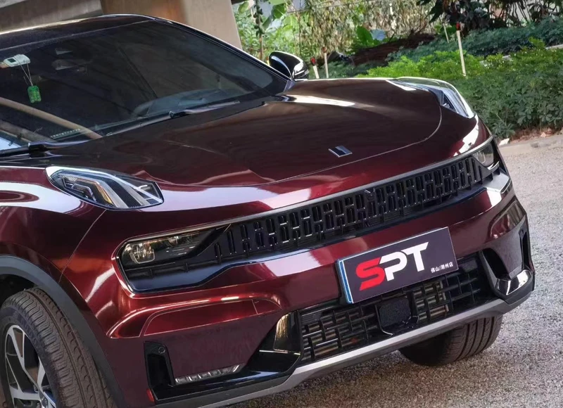 

High Quality Super Glossy Black Rose Metallic Vinyl Car Wrap Film Roll with Air Release Bubble Free