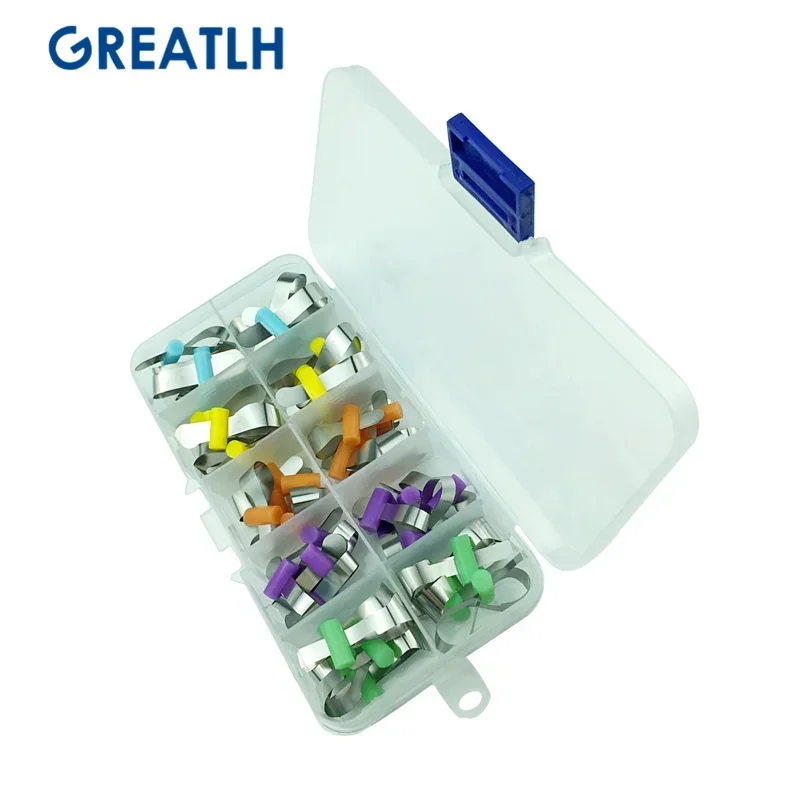 Dental Forming Sheet Orthodontic Sectional Contoured Metal Matrice Dentistry Matrix Matrices Sectional Contoured Matrices